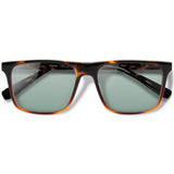 Zeta Tortoise Brilho com lente colorida verde clara