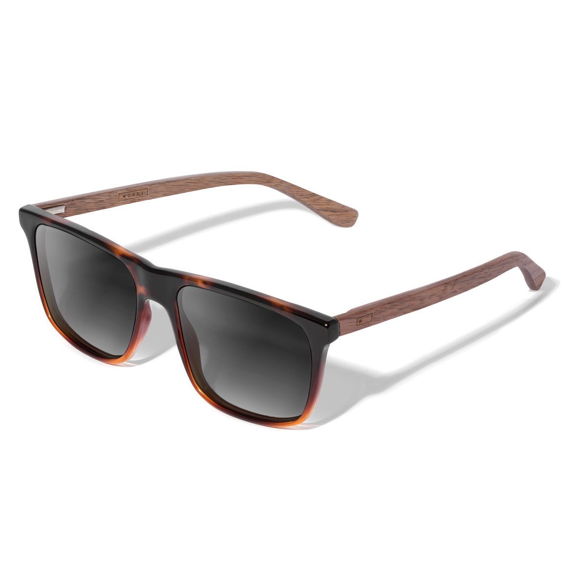 Zeta Tortoise Brilho com lente de sol cinza degrade