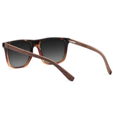 Zeta Tortoise Brilho com lente de sol cinza degrade