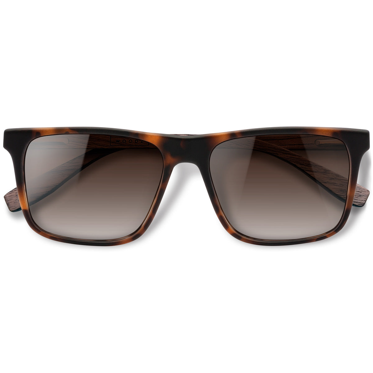 Zeta Tortoise Fosco com lente de sol marrom degrade