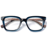 Armação de Acetato com Madeira | Woodz Kim Blue