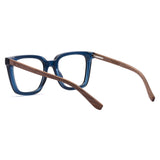 Armação de Acetato com Madeira | Woodz Kim Blue