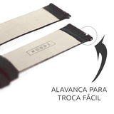 Pulseira Extra de Lona Chumbo (22 Milímetros)