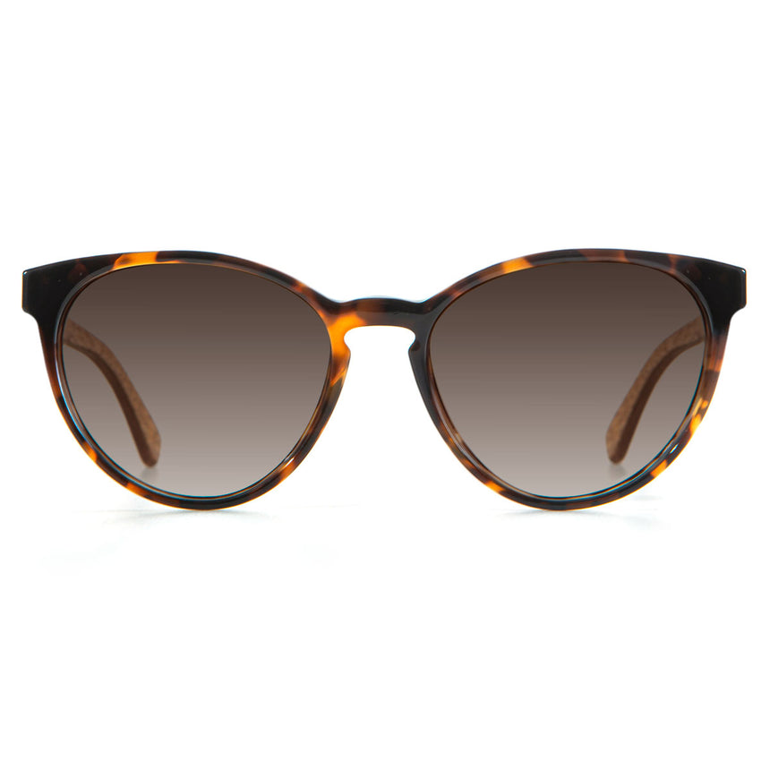 Óculos de Sol de Acetato com Madeira | Woodz Ava Tortoise