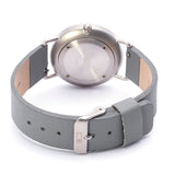 Steel & Wood Watch | Woodz Ax Natura (Pinatex Grey Strap)