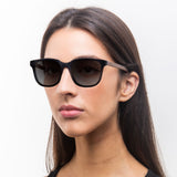 Óculos de Sol de Acetato com Madeira | Woodz Carter Black