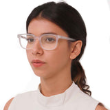 Armação toda de Acetato | Woodz Carter Cristal Fosco