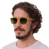 Óculos de Sol de Acetato com Madeira | Carter Gold Label (Woodz x Johnnie Walker)