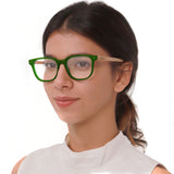 Armação de Acetato com Madeira | Carter Green Label (Woodz x Johnnie Walker)