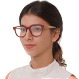 Armação de Acetato com Madeira | Carter Red Label (Woodz x Johnnie Walker)