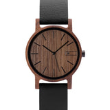 Wood Watch | Woodz Eko Nut (Pinatex Black Strap)