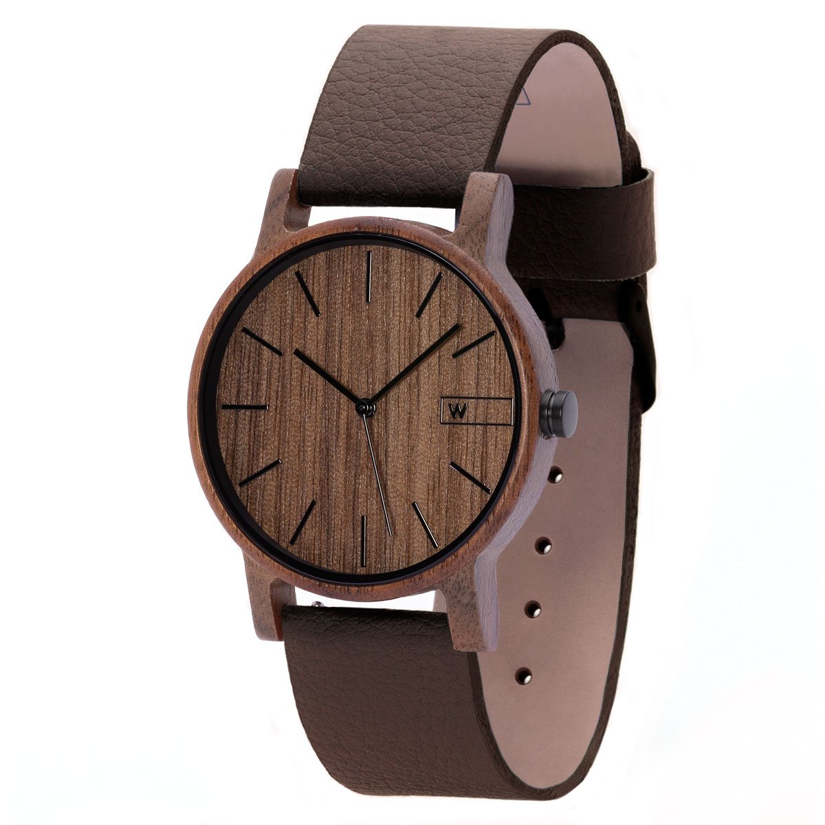 Wood Watch | Woodz Eko Nut (Pinatex Coffee Strap)