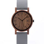 Wood Watch | Woodz Eko Nut (Pinatex Grey Strap)