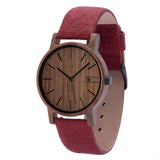 Wood Watch | Woodz Eko Nut (Pinatex Mulberry Strap)