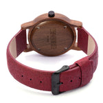 Wood Watch | Woodz Eko Nut (Pinatex Mulberry Strap)