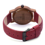 Wood Watch | Woodz Eko Nut (Pinatex Mulberry Strap)