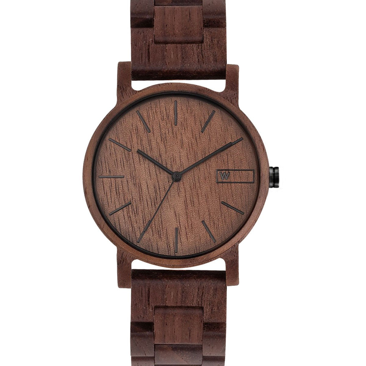 Wood Watch | Woodz Eko Nut (Walnut Wood Strap)