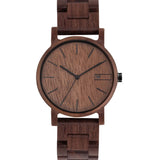 Wood Watch | Woodz Eko Nut (Walnut Wood Strap)