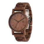 Wood Watch | Woodz Eko Nut (Walnut Wood Strap)