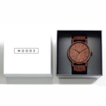 Wood Watch | Woodz Eko Nut (Walnut Wood Strap)