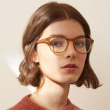 Armação de Acetato com Madeira | Woodz Olli Marrom