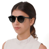 Óculos de Sol todo de Acetato | Woodz Elli Black Fosco