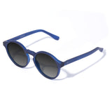 Óculos de Sol todo de Acetato | Woodz Elli Blue Fosco
