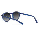 Óculos de Sol todo de Acetato | Woodz Elli Blue Fosco