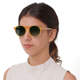 Óculos de Sol de Acetato com Madeira | Elli Gold Label (Woodz x Johnnie Walker)