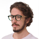 Armação de Acetato com Madeira | Elli Green Label (Woodz x Johnnie Walker)