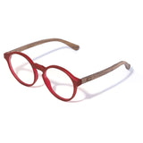 Armação de Acetato com Madeira | Woodz Elli Red Fosco