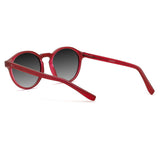Óculos de Sol todo de Acetato | Woodz Elli Red Fosco