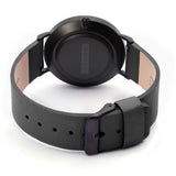 Steel & Wood Watch | Woodz Krome Black (Pinatex Black Strap)