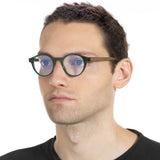 Armação de Acetato com Madeira | Woodz Nino Green