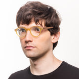 Armação de Acetato com Madeira | Woodz Nino Gold