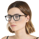 Armação de Acetato com Madeira | Woodz Olli Black