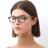 Armação de Acetato com Madeira | Olli Black Label (Woodz x Johnnie Walker)