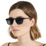 Óculos de Sol de Acetato com Madeira | Woodz Olli Black