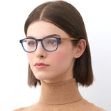 Armação de Acetato com Madeira | Olli Blue Label (Woodz x Johnnie Walker)