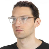 Armação de Acetato com Madeira | Woodz Olli Cristal