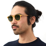 Óculos de Sol de Acetato com Madeira | Olli Gold Label (Woodz x Johnnie Walker)