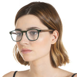 Armação de Acetato com Madeira | Woodz Olli Green