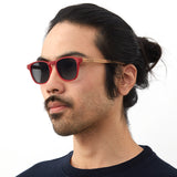 Óculos de Sol de Acetato com Madeira | Olli Red Label (Woodz x Johnnie Walker)