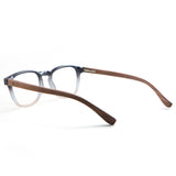 Armação de Acetato com Madeira | Woodz Olli Cinza Tempestade