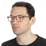 Armação de Acetato com Madeira | Woodz Olli Havana