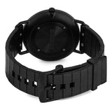 Relógio de Aço com Madeira | Woodz Ox Black (Pulseira de Madeira Preta )