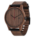 Relógio de Madeira | Woodz Sunset (Pulseira de Madeira Walnut)