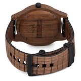 Relógio de Madeira | Woodz Sunset (Pulseira de Madeira Walnut)