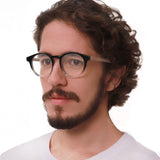 Armação de Acetato com Madeira | Woodz Taylor Black Degrade