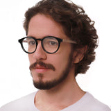 Armação de Acetato com Madeira | Woodz Taylor Black